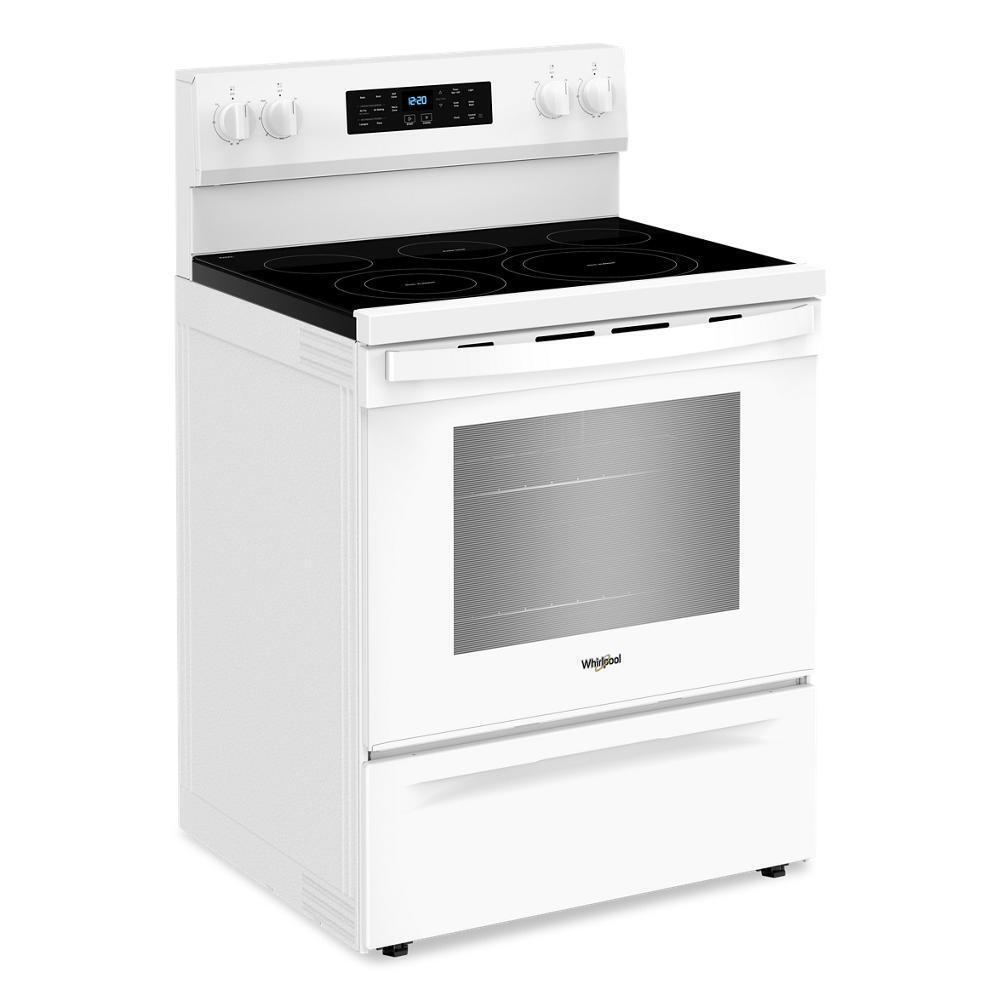 30-inch Energy Star Electric Range with Air Cooking Technology, No Preheat Air Fry and Air Baking and Self Clean