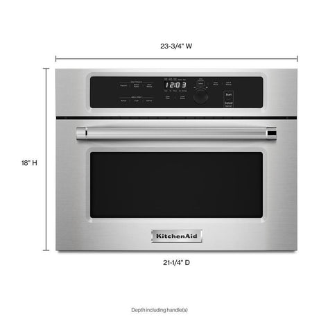 24" Built In Microwave Oven with 1000 Watt Cooking