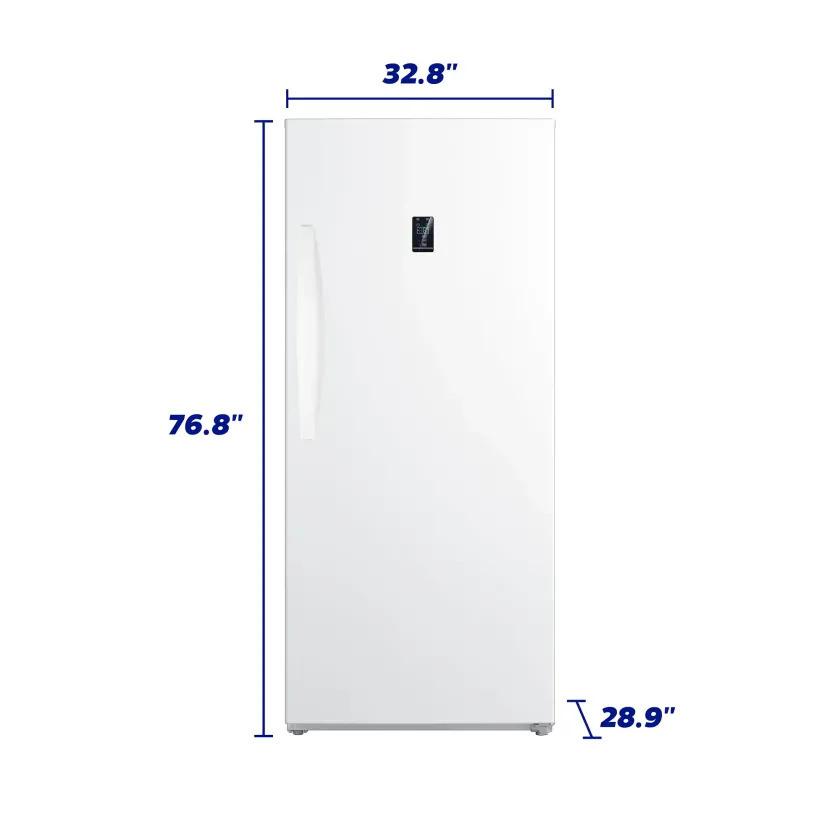 Element Electronics 21.0 cu. ft. Upright Convertible Freezer/Refrigerator - White, ENERGY STAR (EUF21CEBW)