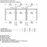 500 Series Single Wall Oven 30" Black Stainless Steel