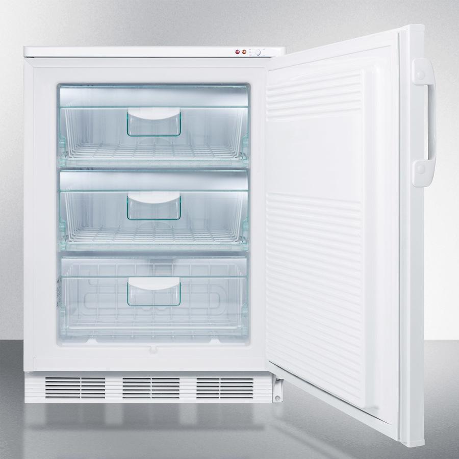 24" Wide Built-in All-freezer (panel Not Included)