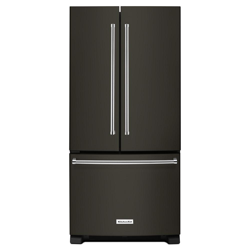 22 cu. Ft. 33-Inch Width Standard Depth French Door Refrigerator with Interior Dispense and PrintShield™ Finish