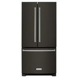 22 cu. Ft. 33-Inch Width Standard Depth French Door Refrigerator with Interior Dispense and PrintShield™ Finish