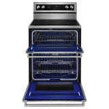 30-Inch 5 Burner Electric Double Oven Convection Range