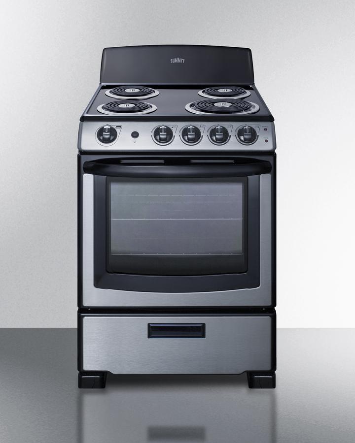 24" Wide Electric Coil Range