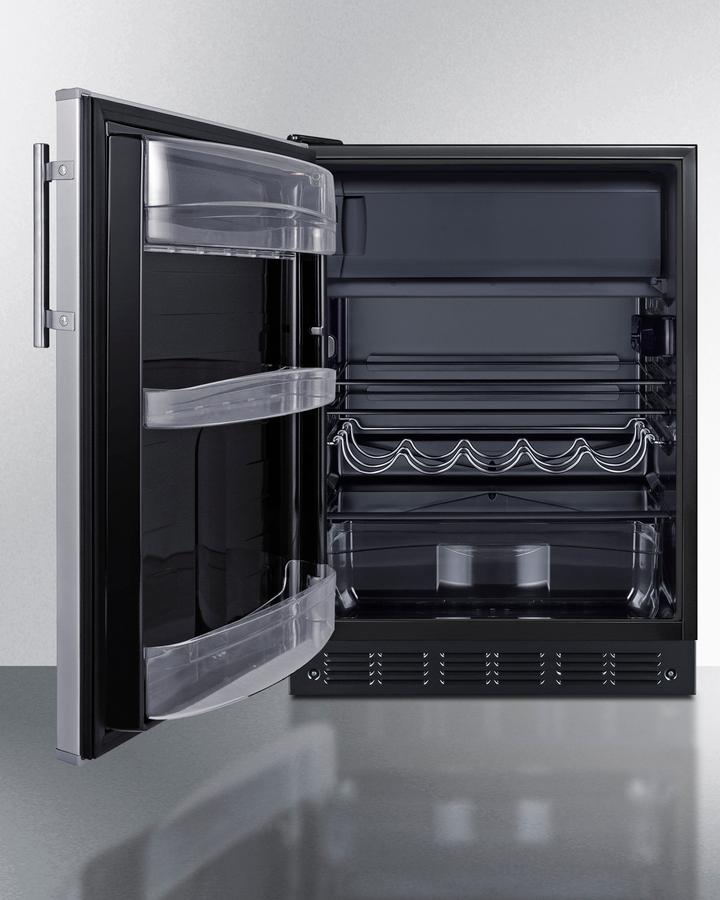 24" Wide Refrigerator-freezer, ADA Compliant