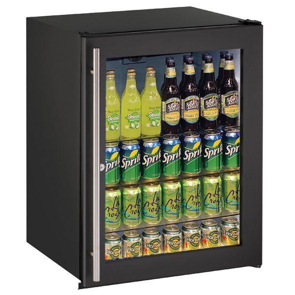 Ada24rgl 24" Refrigerator With Black Frame Finish and Lock (115 V/60 Hz)