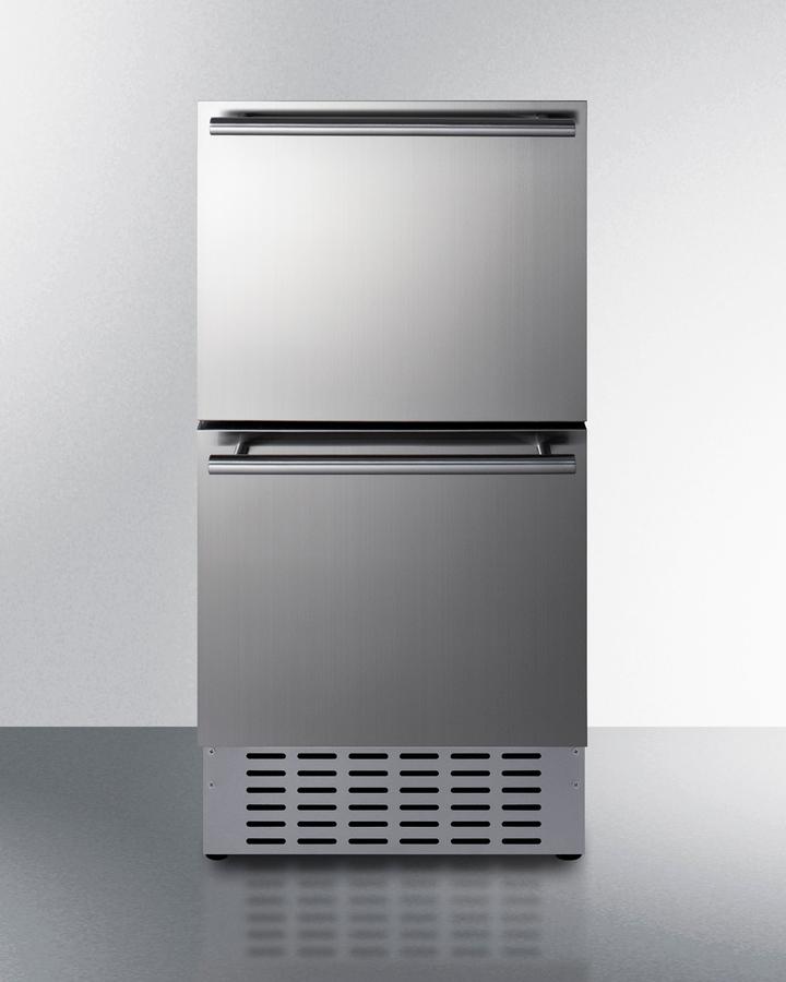 18" Wide 2-drawer All-refrigerator