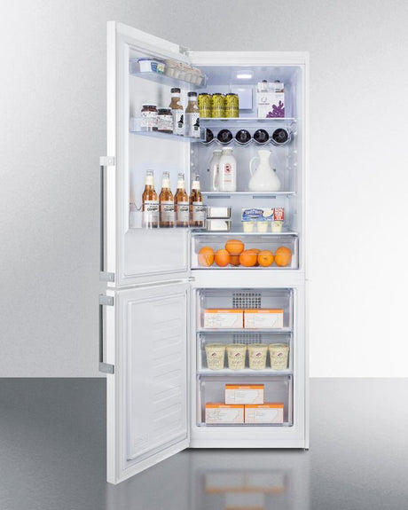 24" Wide Bottom Freezer Refrigerator