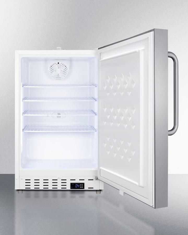 21" Wide Built-in Commercial All-refrigerator, ADA Compliant