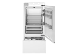 36 inch built-in Bottom Mount Refrigerator with ice maker, panel ready Panel Ready