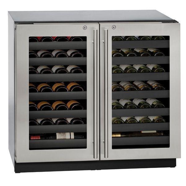 3036wcwc 36" Dual-zone Wine Refrigerator With Stainless Frame Finish and Lock (115 V/60 Hz)