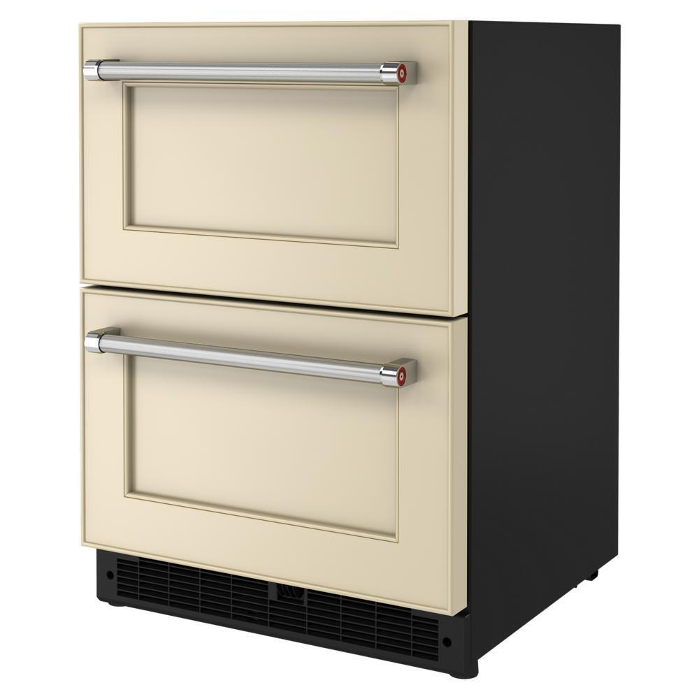 24" Panel-Ready Undercounter Double-Drawer Refrigerator