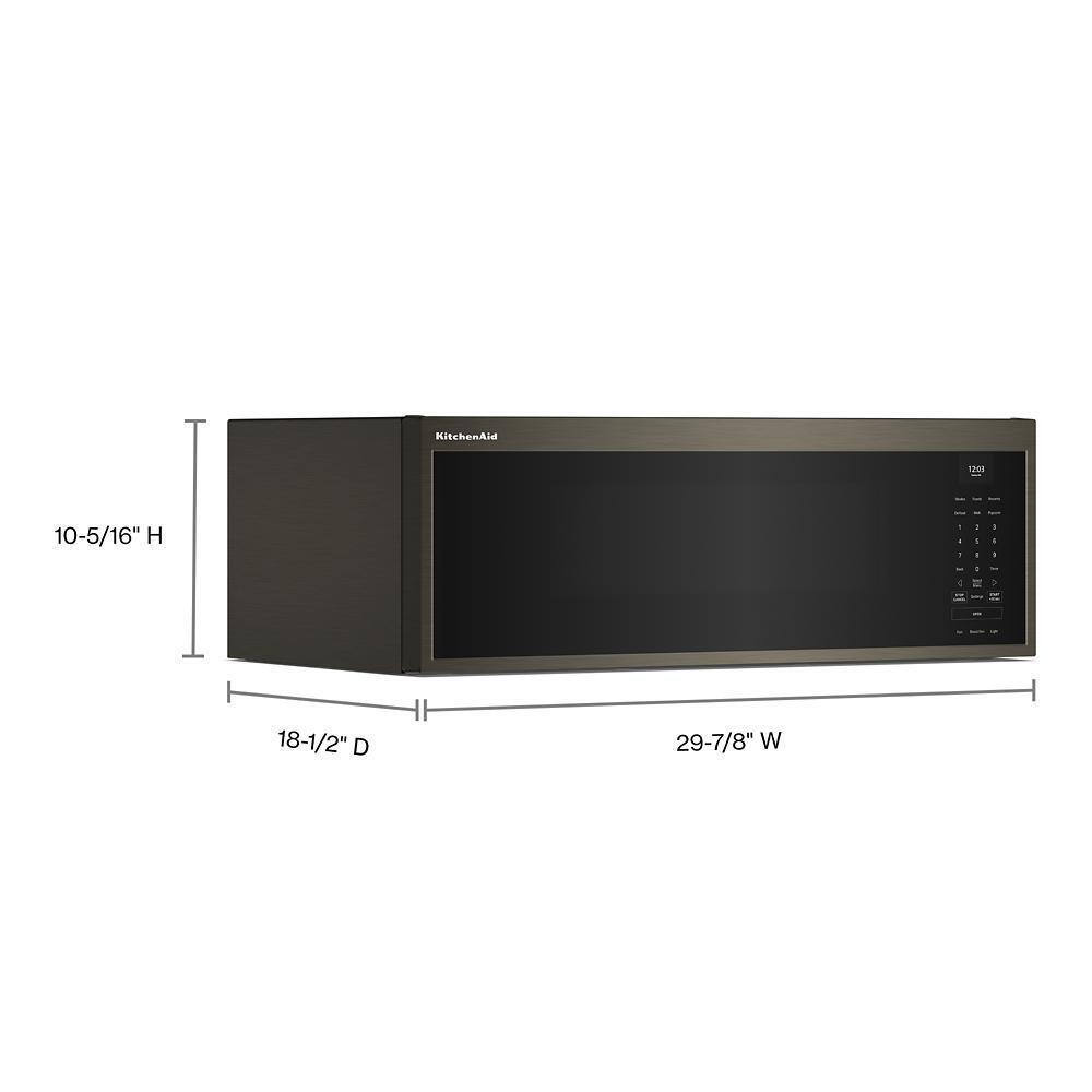 Smart Low Profile Microwave Hood Combination with Dual Fan Ventilation