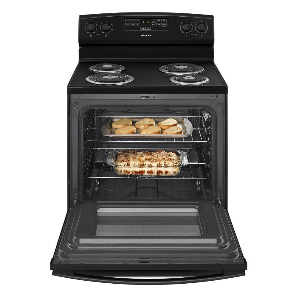 30-inch Amana® Electric Range with Bake Assist Temps