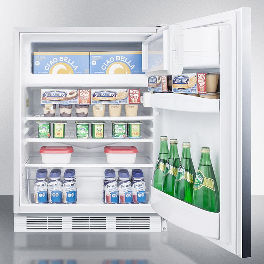 24" Wide Refrigerator-freezer, ADA Compliant