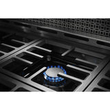 KitchenAid® 48'' Smart Commercial-Style Gas Range with Griddle