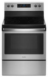 5.3 cu. ft. Freestanding Electric Range with 5 Elements - Fingerprint Resistant Stainless Steel