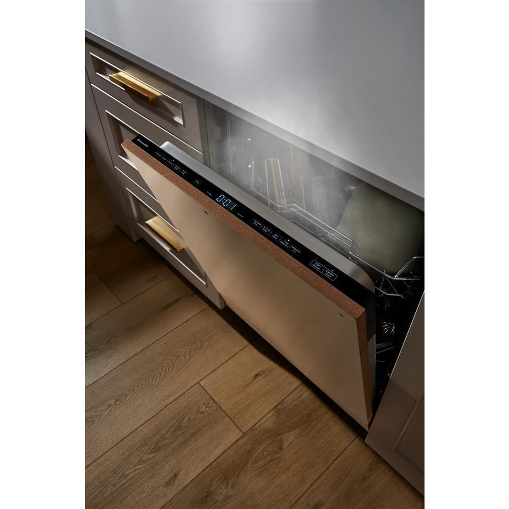 44 dBA Panel-Ready Two-Rack Flush Dishwasher with Door-Open Dry System