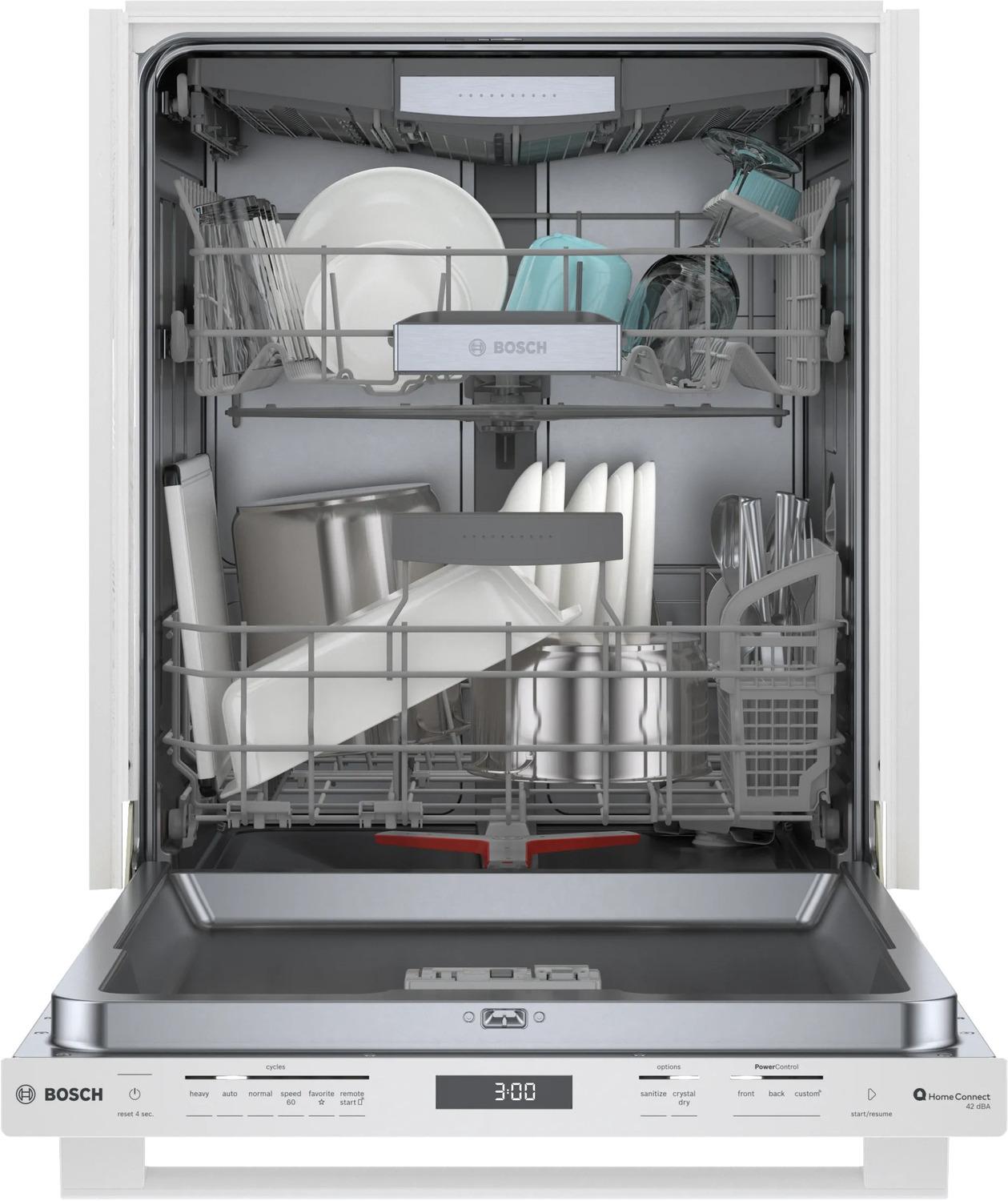 800 Series Dishwasher 24" White