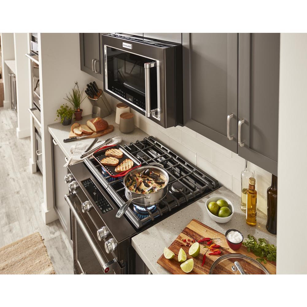 30-Inch 5-Burner Gas Slide-In Convection Range