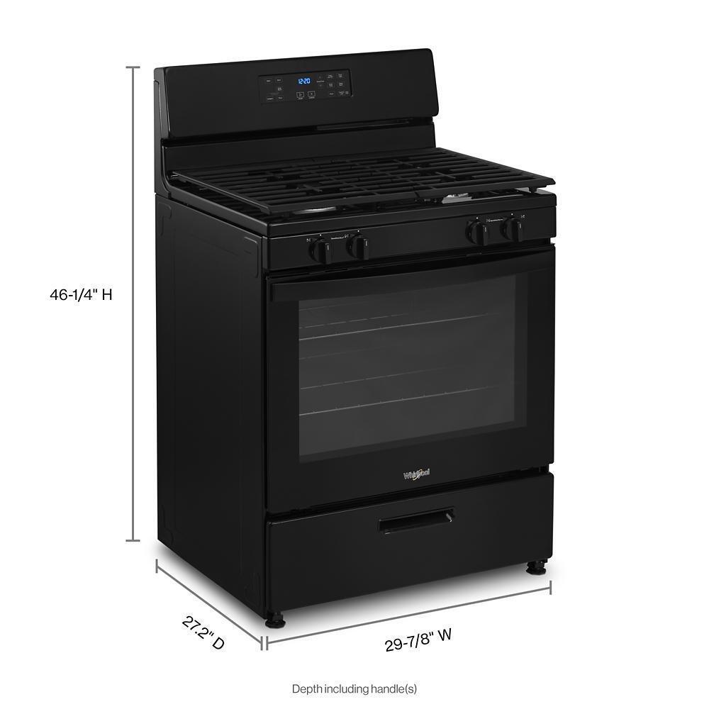 5.1 Cu. Ft. Freestanding Gas Range with Broiler Drawer