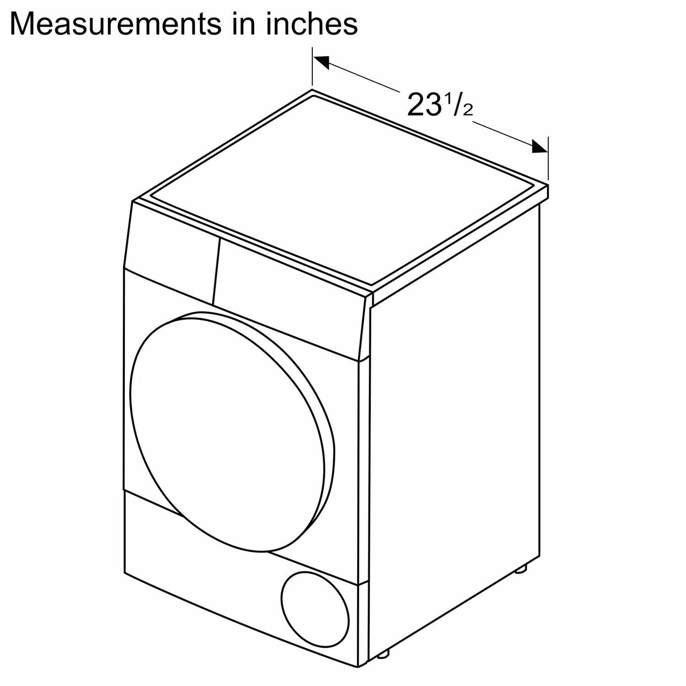 800 Series Heat Pump Dryer Pearl Steel