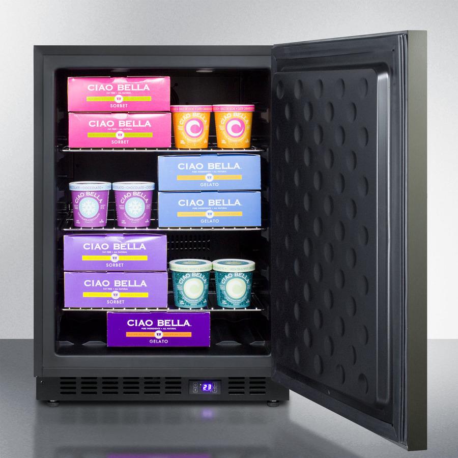 24" Wide Built-in All-freezer