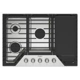 30-inch Gas Cooktop with 2-in-1 Hinged Grate to Griddle