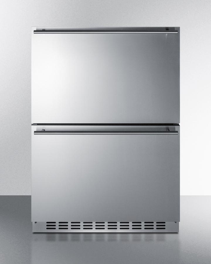 24" Wide 2-drawer Refrigerator-freezer