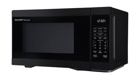 Sharp 1.1 cu. ft. 1000W Black Countertop Microwave Oven