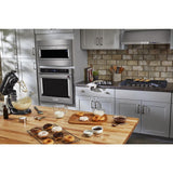 Built-In Low Profile Microwave Standard Trim Kit, Stainless Steel