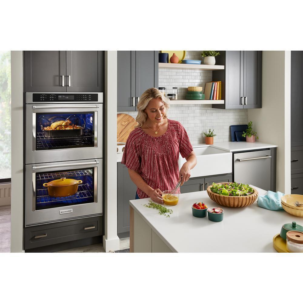 KitchenAid® 30" Double Wall Ovens with Air Fry Mode