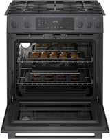 800 Series Gas Slide-in Range 30" Black