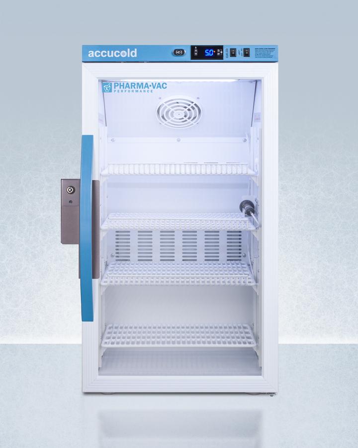 3 CU.FT. Counter Height Vaccine Refrigerator, Certified To Nsf/ansi 456 Vaccine Storage Standard