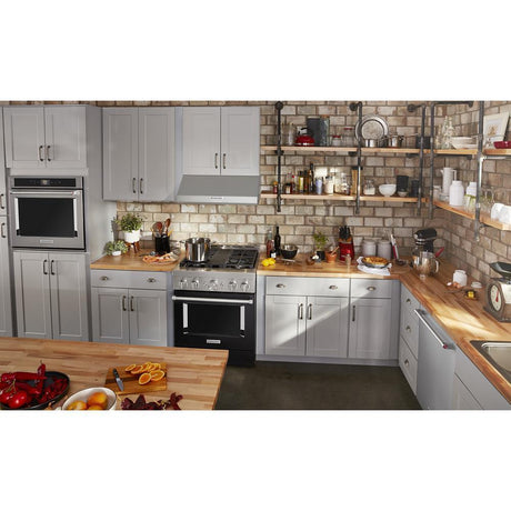 KitchenAid® 30'' Smart Commercial-Style Gas Range with 4 Burners