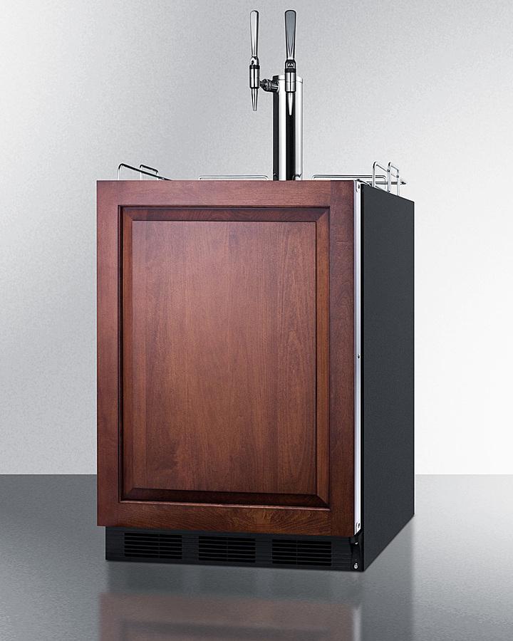 24" Wide Built-in Nitro Coffee Kegerator, ADA Compliant (panel Not Included)