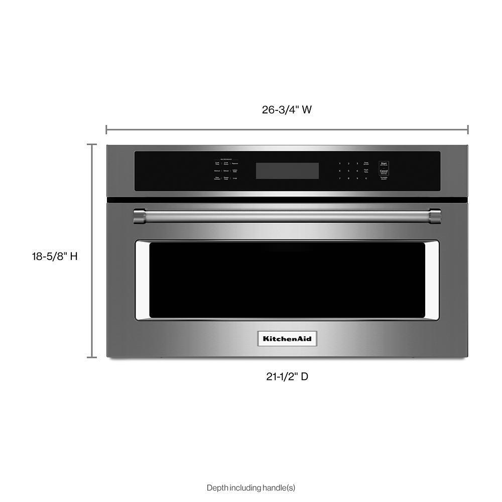 27" Built In Microwave Oven with Convection Cooking