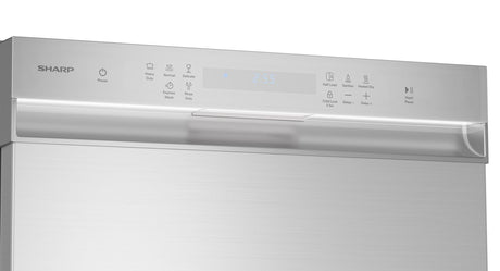 Sharp 24 in. Stainless Steel Hybrid 52dB Dishwasher