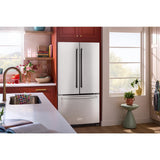 20 cu. ft. 36-Inch Width Counter-Depth French Door Refrigerator with Interior Dispense