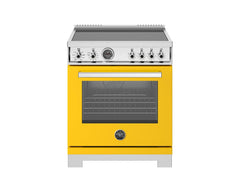 30 inch Induction Range, 4 Heating Zones, Electric Self-Clean Oven Giallo