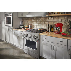 KitchenAid® 30'' Smart Commercial-Style Gas Range with 4 Burners