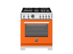 30 inch All Gas Range, 4 Brass Burners Arancio