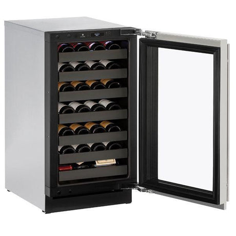 3018wc 18" Wine Refrigerator With Stainless Frame Finish and Left-hand Hinge Door Swing (115 V/60 Hz Volts /60 Hz Hz)