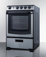 24" Wide Electric Smooth-top Range