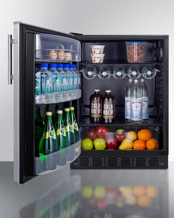 24" Wide All-refrigerator, ADA Compliant