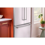 20 cu. ft. 36-Inch Width Counter-Depth French Door Refrigerator with Interior Dispense