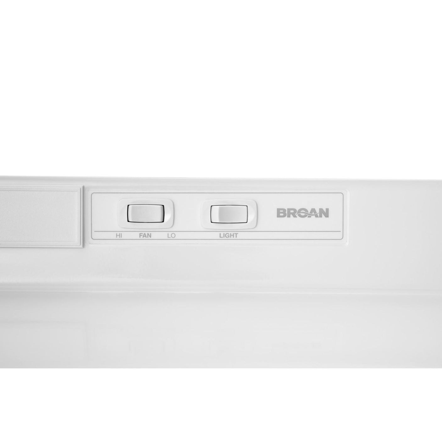 Broan® 30-Inch Convertible Under-Cabinet Range Hood, 260 Max Blower CFM, White