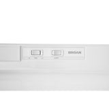 Broan® 30-Inch Convertible Under-Cabinet Range Hood, 260 Max Blower CFM, White