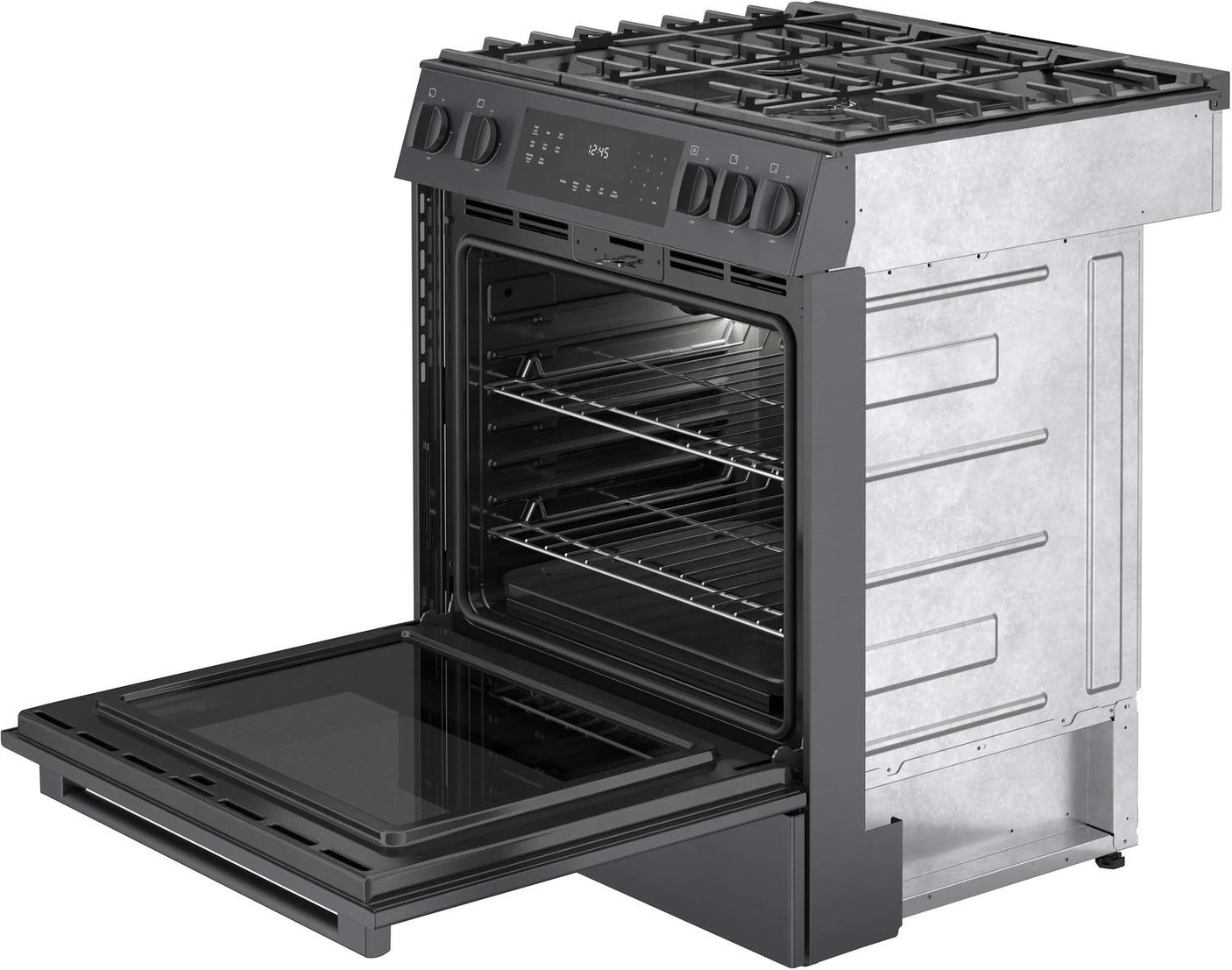 800 Series Gas Slide-in Range 30" Black